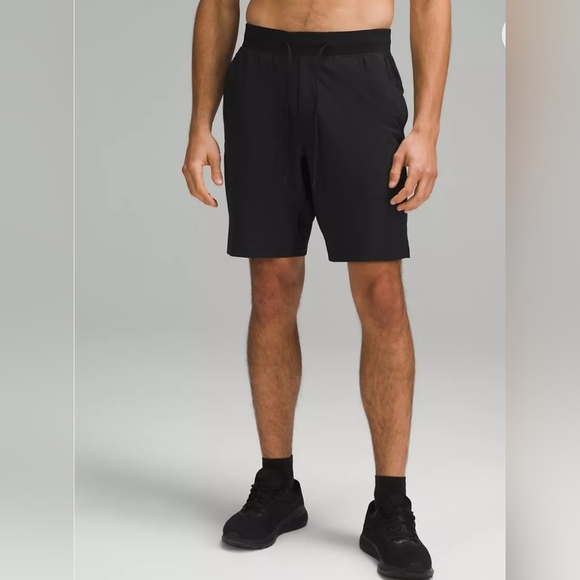 Lululemon The Short in Black, size Medium Athleisure Running Gym Training - Picture 1 of 9